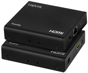LOGILINK HDMI Extender/Splitter-Set über IP,70m,1x2-Port
