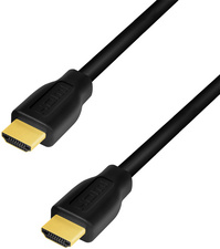 LOGILINK HDMI cable, A/M to A/M, 4K/60 Hz, CCS, black, 5 m