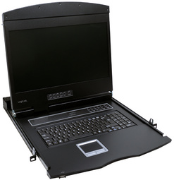 LogiLink 19 LCD KVM Konsole mit 48,26 cm (19") TFT-Monitor