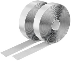 LogiLink Klettband-Set, 2er Set, 25 mm x 5 m, weiß