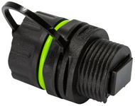 LogiLink LWL Kupplung mit Schutzkappe, SC-Simplex, IP68