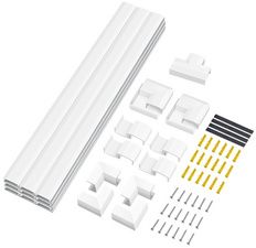 LogiLink Kabelkanal-Set für Wandinstallation, weiß