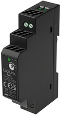 LogiLink Hutschienen-Netzteil, 15 Watt, 12 Volt, schwarz