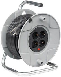 BRENNENSTUHL Kabeltrommel 25 m Schwarz Schutzkontakt-Stecker Brennenstuhl 10991