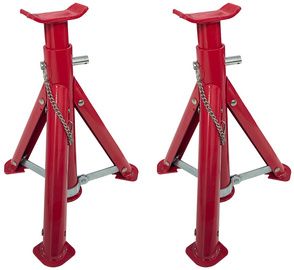 IWH Unterstellbock-Set, Tragkraft: 3.000 kg, blau