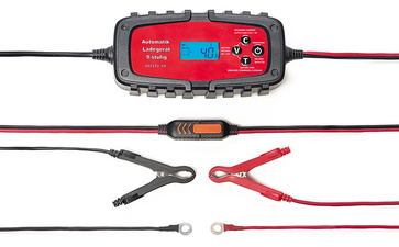 IWH KFZ-Batterieladegerät 6,5A, 6/12V, vollautomatisch