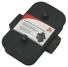 IWH Verteilerdose, Kunststoff, 10-polig, schwarz