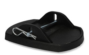 cartrend Stützplatten mit Metallbolzen