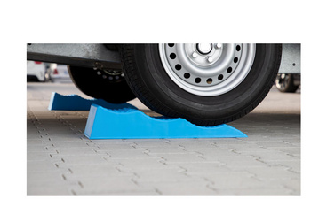 cartrend Ausgleichskeil, blau, 2er Set