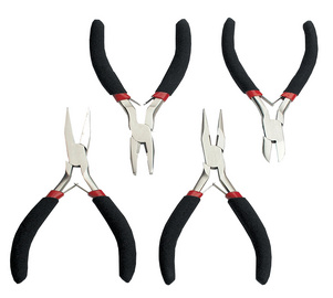 BRÜDER MANNESMANN Elektronik-Zangen-Satz, 4-teilig selbstöffnend durch innenlie