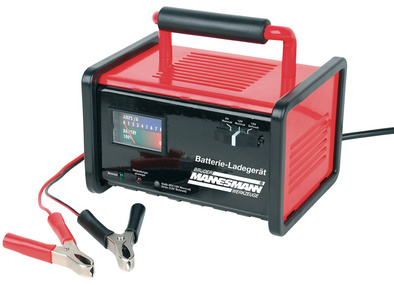 BRÜDER MANNESMANN Werkstattladegerät Batterie-Ladegerät 6/12 Volt 6 V, 12 V 1.5