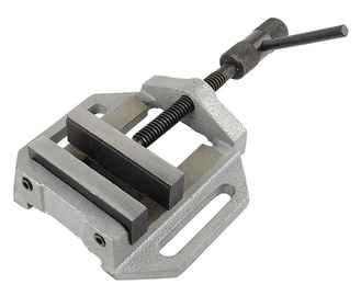 BRÜDER MANNESMANN Quality Brand Maschinenschraubstock m.Knebel B.100mm Spann-W.