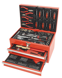 BRÜDER MANNESMANN Werkzeug-Satz, 155-tlg, in Werkzeugbox