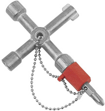 BRÜDER MANNESMANN Mini-Kreuzschlüssel für Schaltschränke