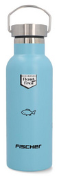 FISCHER Fahrrad-Trinkflasche Boy, 0,5 Liter, blau