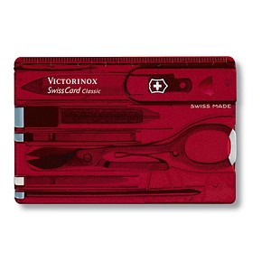 VICTORINOX Taschenwerkzeug-Set Anzahl Funktionen 10 Victorinox SwissCard 0.7100