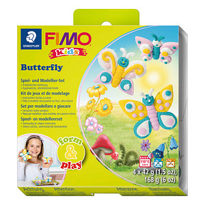 FIMO kids Modellier-Set Form & Play "Butterfly", Level 1