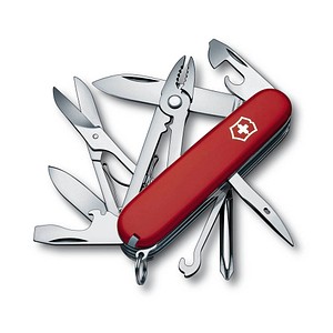VICTORINOX Schweizer Taschenmesser Anzahl Funktionen 17 Victorinox Deluxe Tinke