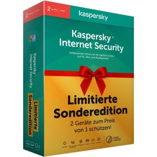 KASPERSKY LAB Internet Security 2 Geräte inkl. RFID Karte Limit Edition