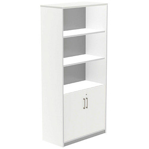 rocada Regalschrank, 1103AW04 weiß 4 Fachböden 90,0 x 45,0 x 195,0 cm