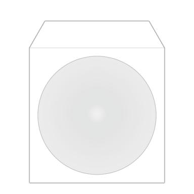 Mediarange CD/DVD Papierhüllen 100St