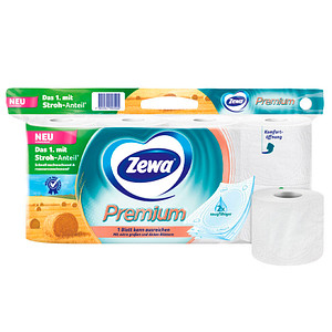 Zewa Toilettenpapier Premium 5-lagig 8 Rollen