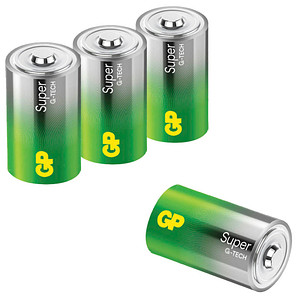 4 GP Batterien SUPER Baby C 1,5 V