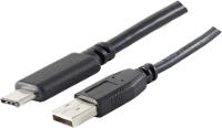 S-CONN 77143-1.8 1.8m USB A USB C Männlich Männlich Schwarz USB Kabel (77143-1.