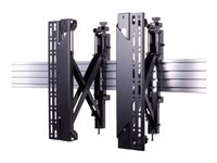 B-TECH SystemX VESA 400 Pop-Out Flat Screen Interface Arms for BT8390 (Pair)