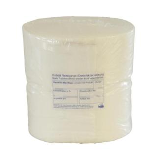 Vliestücher/Vliestuchrolle "Reinhold-Wet-Wipes" 30 x 30 cm | 80 Tücher zum Tränken mit Desinfektions- oder Reinigungsmittel