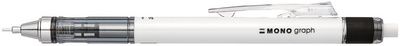 Tombow Druckbleistift "MONO graph", 0,7 mm, weiß