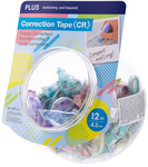 PLUS JAPAN Korrekturroller "CR", 4,2 mm x 12 m, im Glas