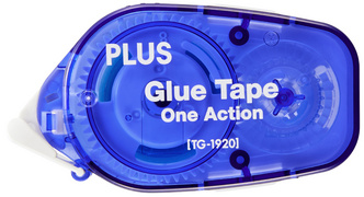 PLUS JAPAN Kleberoller One Action TG-1920, 8,4mm x 8m, blau