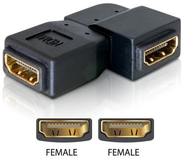  HDMI Buchse 90 Grad links