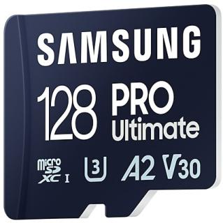 SAMSUNG PRO Ultimate 128 GB microSD-Speicherkarte mit USB-Kartenleser