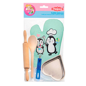 Heless® Backset Pinguin Puppenzubehör-Set