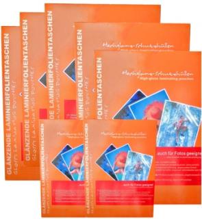 Laminiertaschen A2 2 x 80 mircon - 100 Laminiertaschen