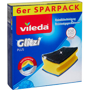 vileda Glitzi plus Topfreiniger 6 St.