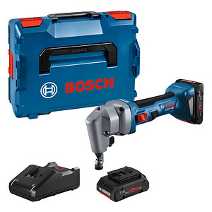 BOSCH Professional GNA 18V-16 E Akku-Blechschere 18,0 V, mit 2 Akkus