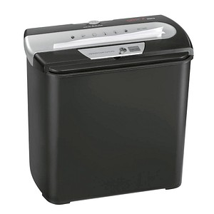 GENIE 255 CD Aktenvernichter mit Streifenschnitt P-1 7 mm 7 Blatt schwarz