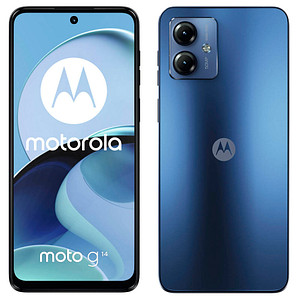 MOTOROLA moto g14 Dual-SIM-Smartphone blau 128 GB