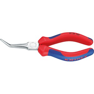 KNIPEX Elektronik- u. Feinmechanik Nadelzange 45° gebogen 160 mm 31 25 160 (31 