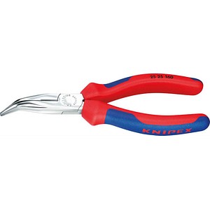 KNIPEX Flachrundzange Radio 25 25 160 verchromt 16,0 cm