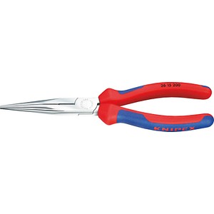 KNIPEX Werkstatt Flachrundzange Gerade 200 mm 26 15 200
