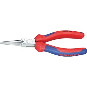 KNIPEX Werkstatt Rundzange Gerade 160 mm 30 35 160 (30 35 160)