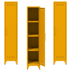 AKTION: BISLEY Spinde Fern Locker gelb FERLOC3S642P3, 1 Schließfach 38,0 x 51,0 x 180,0 cm