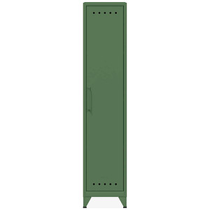 BISLEY Spind Fern Locker olivgrün FERLOC623, 1 Schließfach 38,0 x 51,0 x 180,0 cm