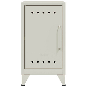 BISLEY Stahlschrank Fern Mini FERMINLH696 verkehrsweiß 38,0 x 40,0 x 72,5 cm, aufgebaut