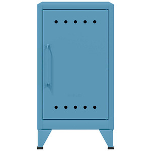 BISLEY Stahlschrank Fern Mini FERMINRH605 blau 38,0 x 40,0 x 72,5 cm, aufgebaut