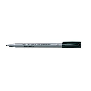 STAEDTLER Lumocolor NonPermanent-Marker 315M, schwarz Strichstärke: 1,0 mm (mit